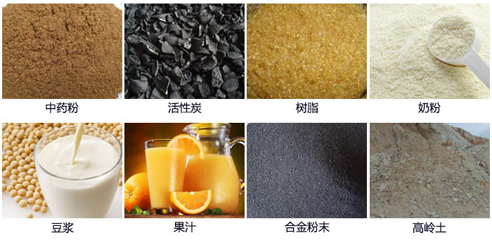 全不鏽鋼麻豆免费版免费下载可篩分物料展示